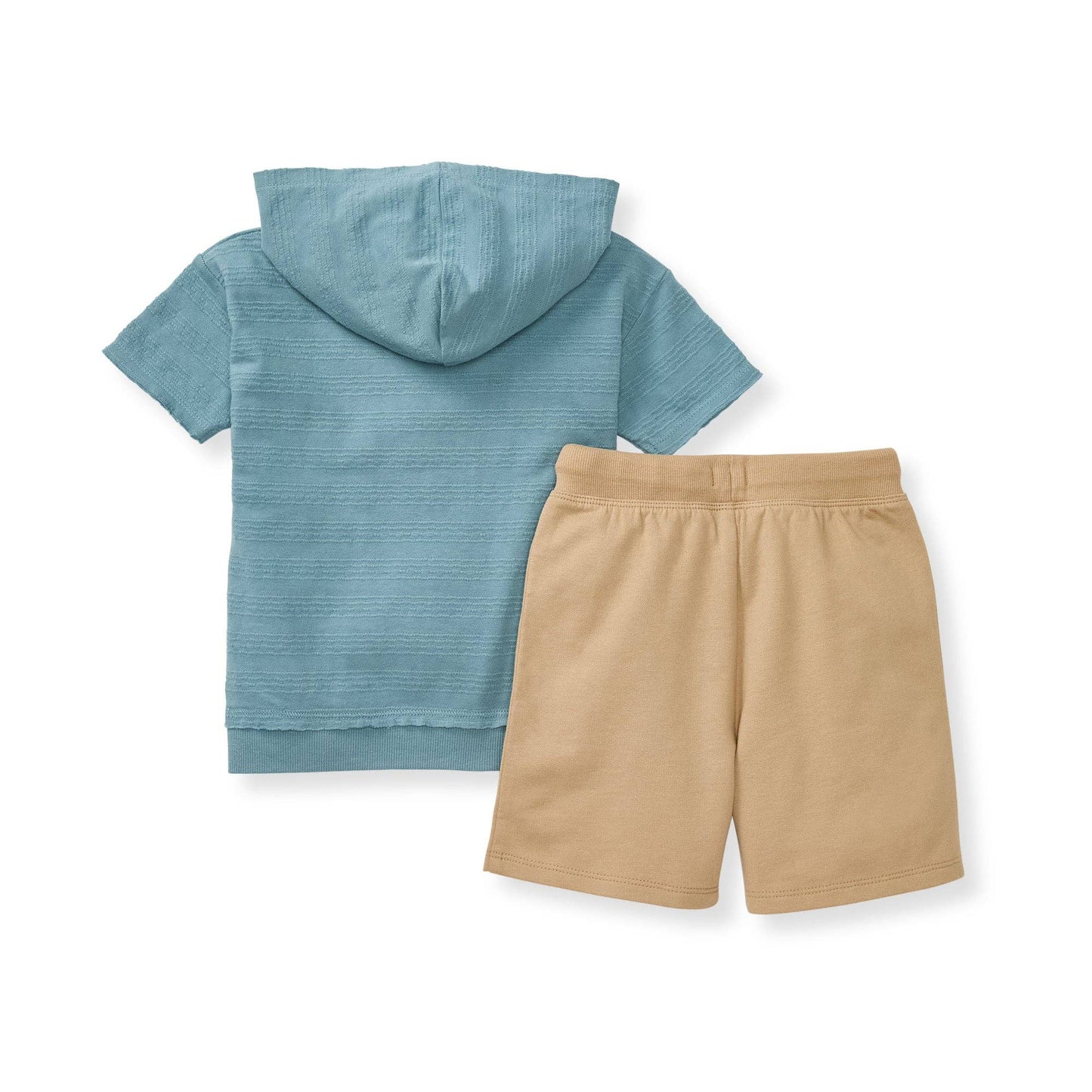 Dotted Jacquard Set || Smoke Blue