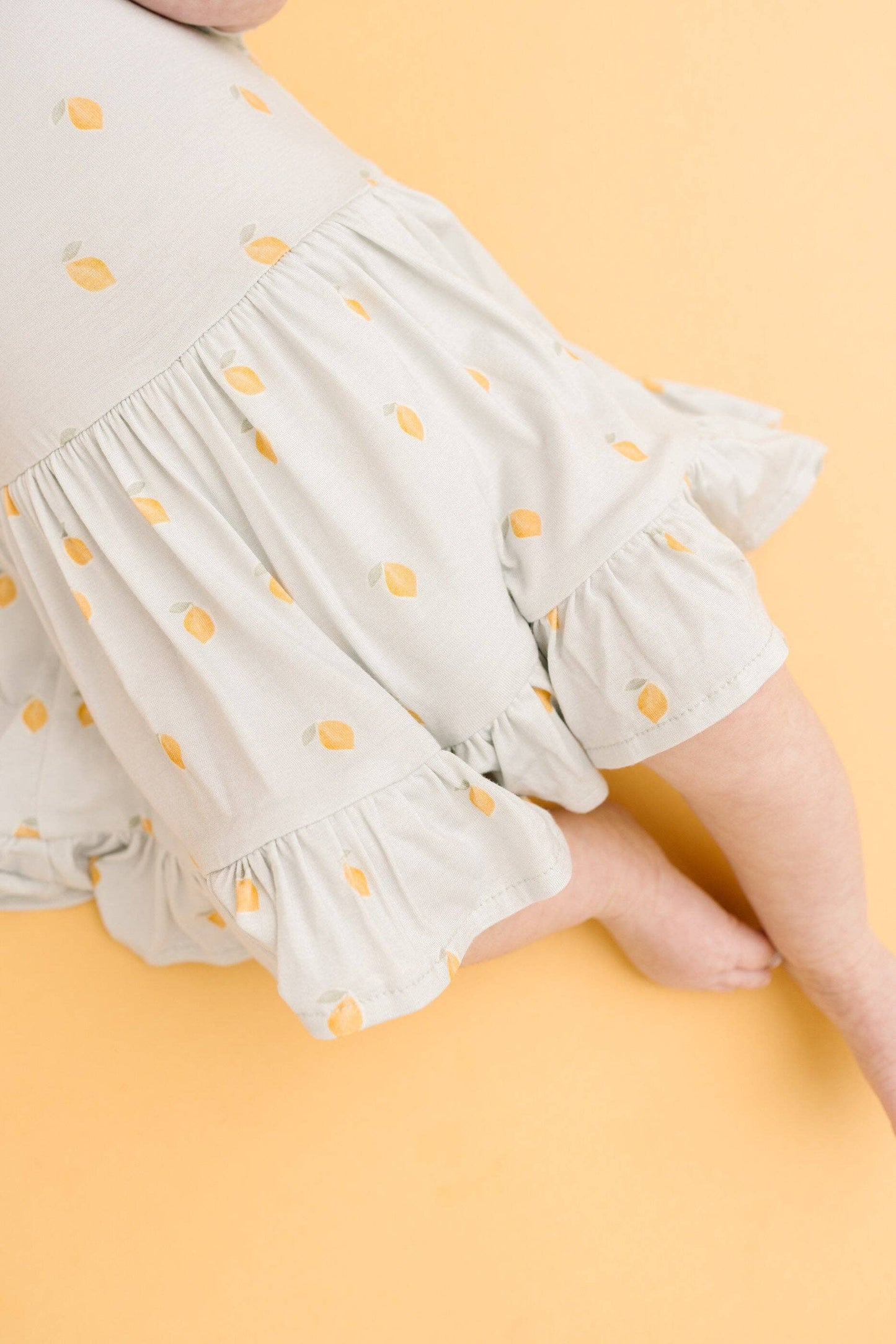 Bodysuit Bamboo Dress || Lemon Delight