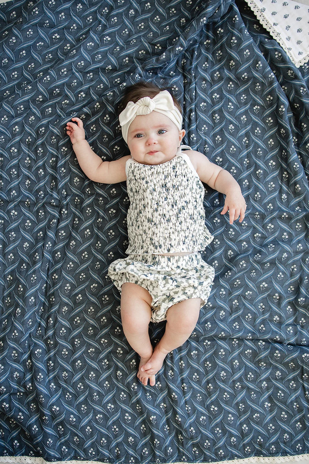 Ruched Bloomer Set || Spring Floral