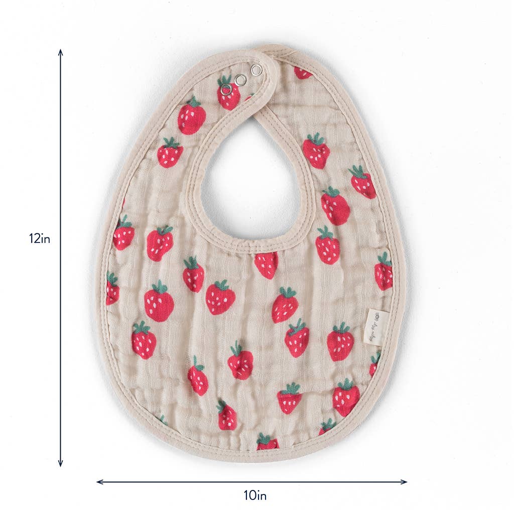 Itzy Bibs™ || Strawberries + Cream