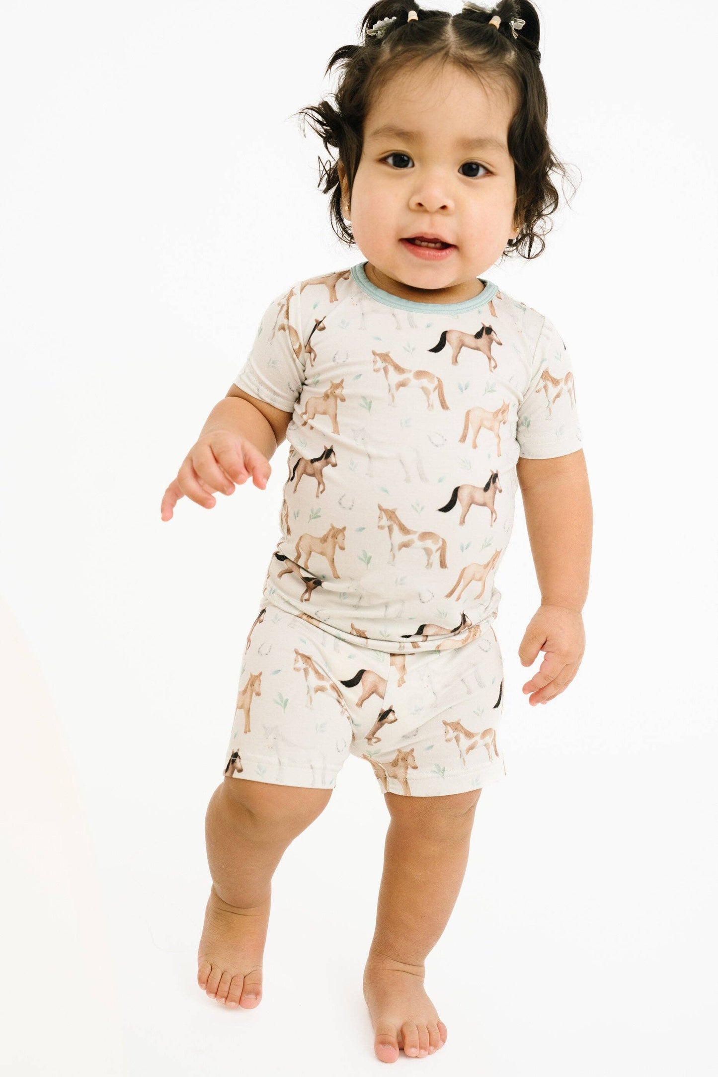Prairie Gallop Bamboo Shorts Set || Prairie Gallop