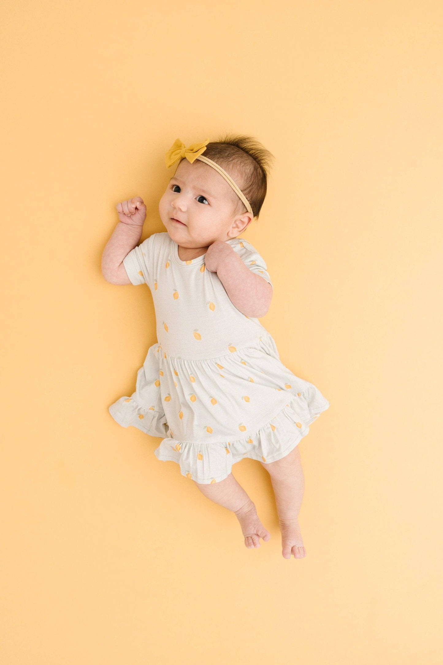 Bodysuit Bamboo Dress || Lemon Delight
