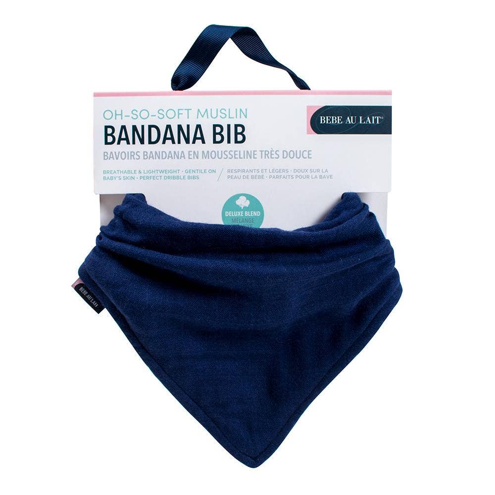 Oh-So-Soft Muslin Bandana Bib || Carmel Bay