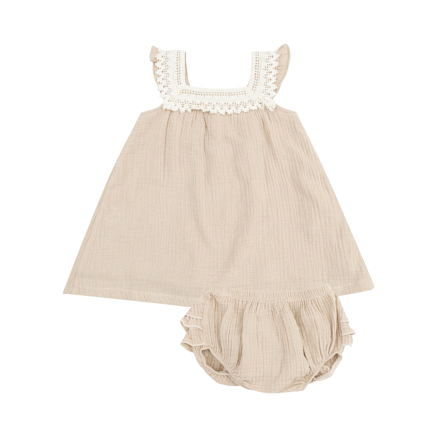 Muslin Sundress (Dress Only) || Oxford Tan
