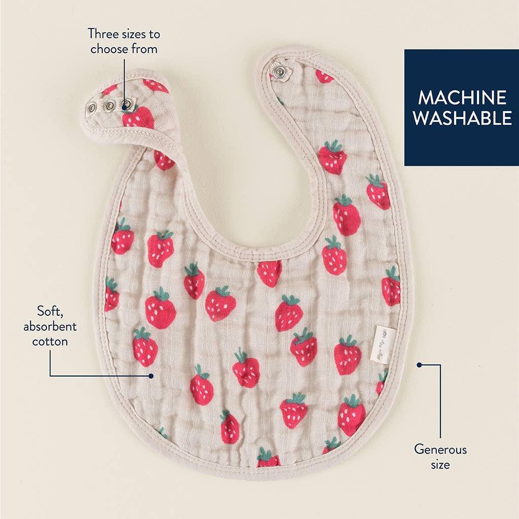 Itzy Bibs™ || Strawberries + Cream