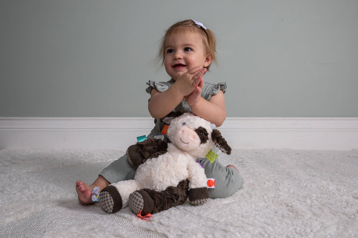 Taggies Buttercup Cow Soft Toy