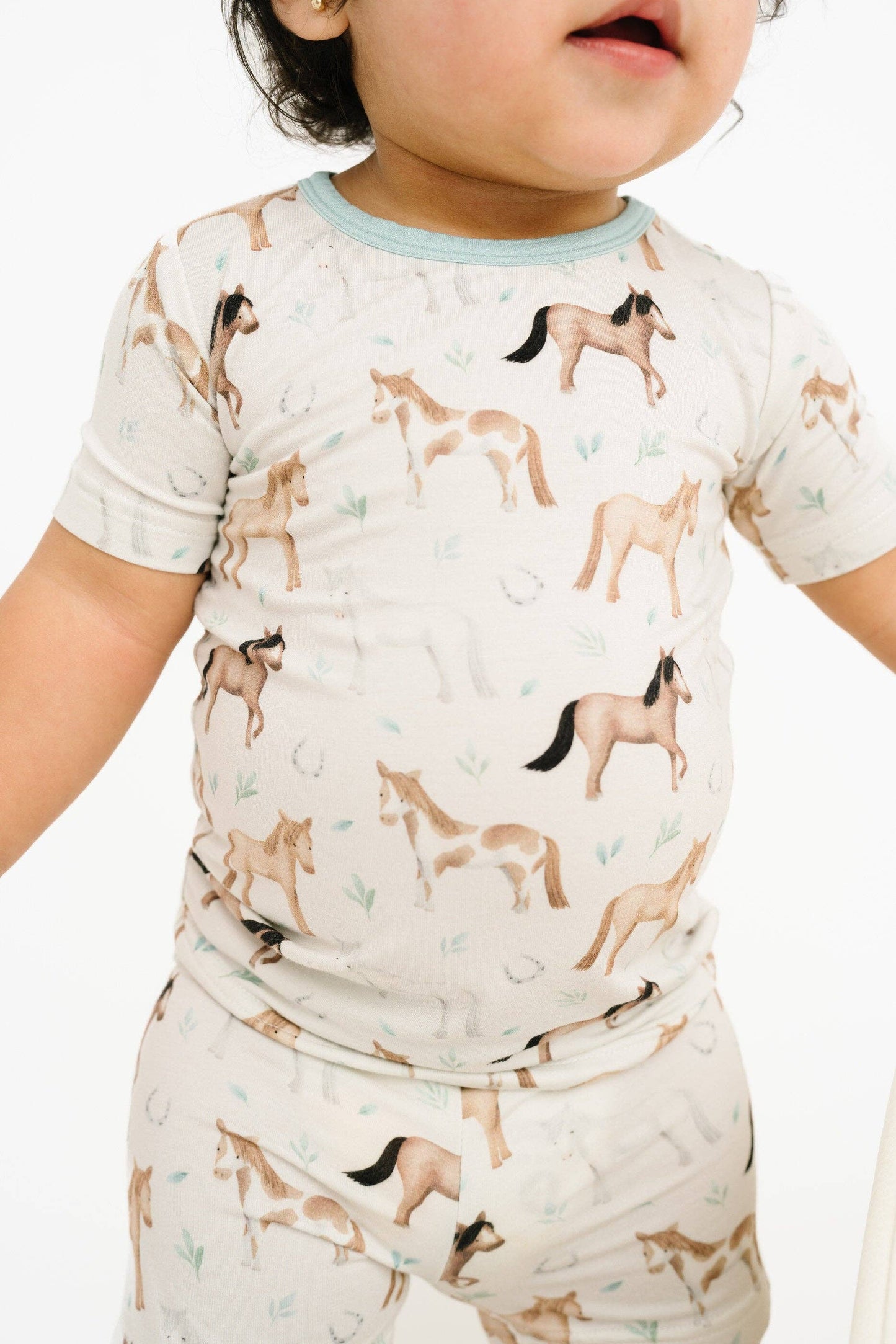 Prairie Gallop Bamboo Shorts Set || Prairie Gallop
