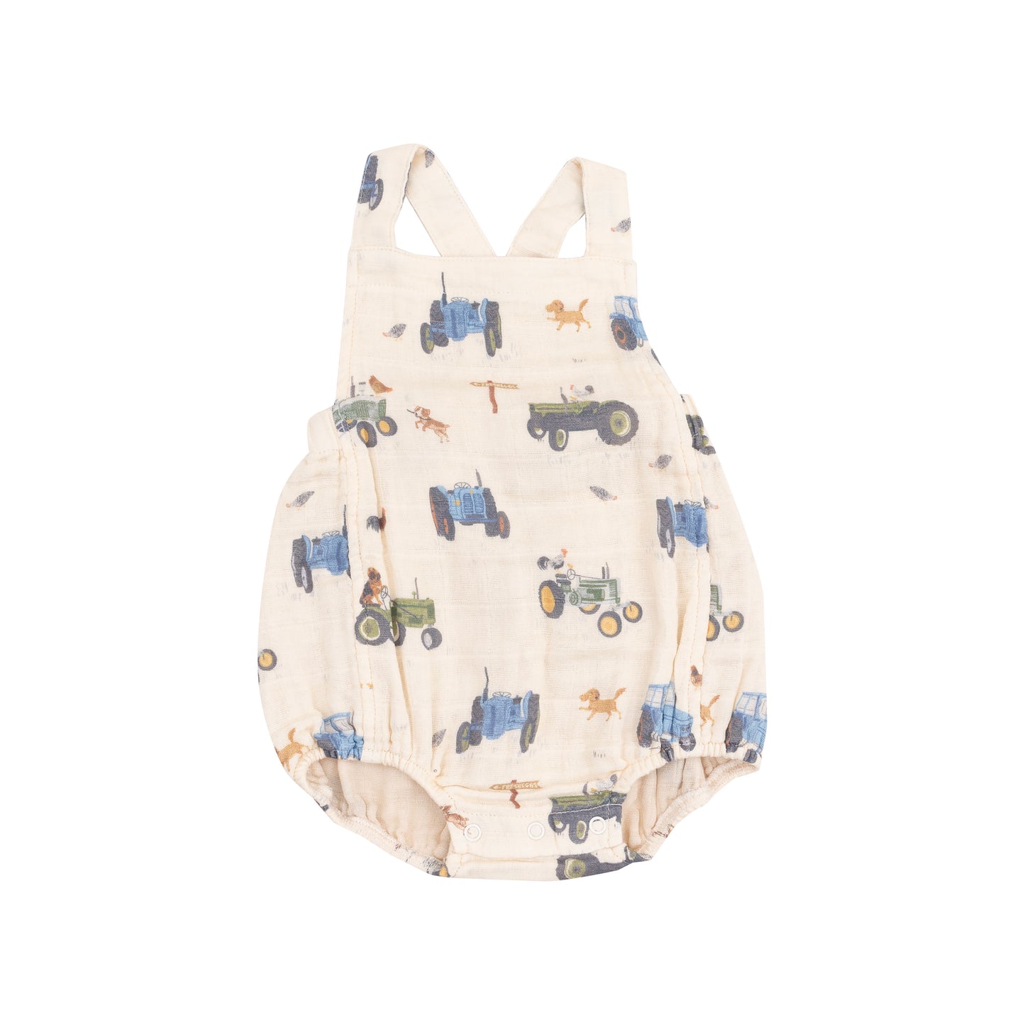 Retro Sunsuit || Tractor + Friends
