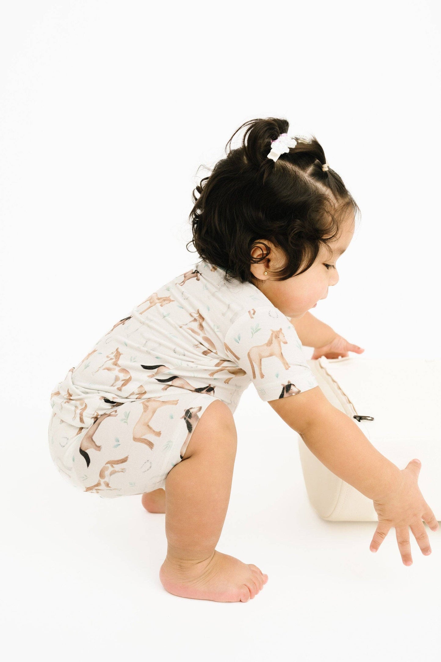 Prairie Gallop Bamboo Shorts Set || Prairie Gallop