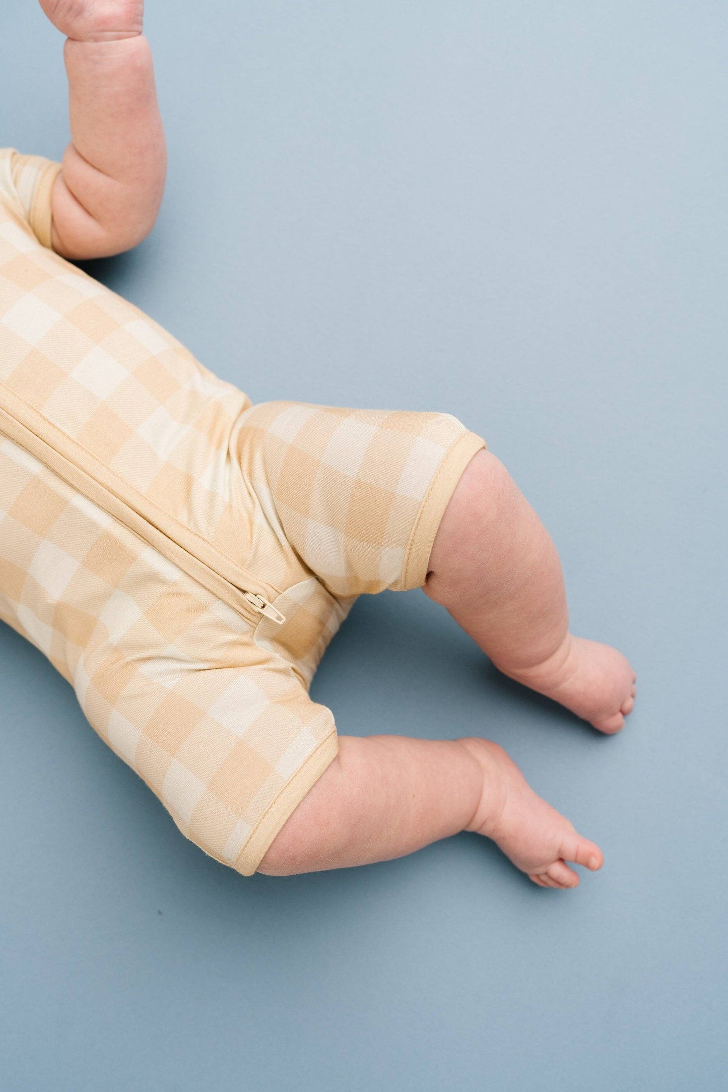 Bamboo Short Romper || Desert Plaid