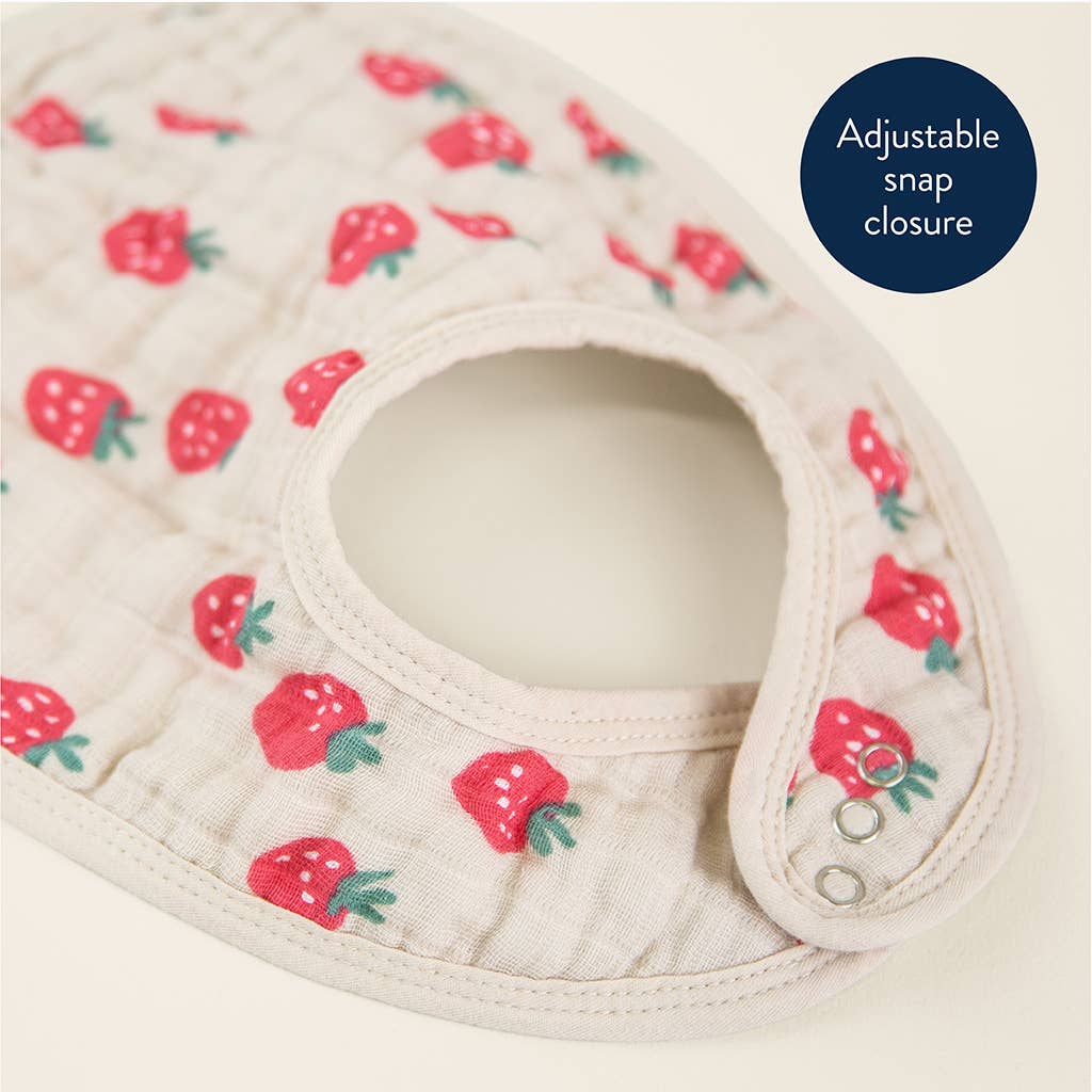 Itzy Bibs™ || Strawberries + Cream