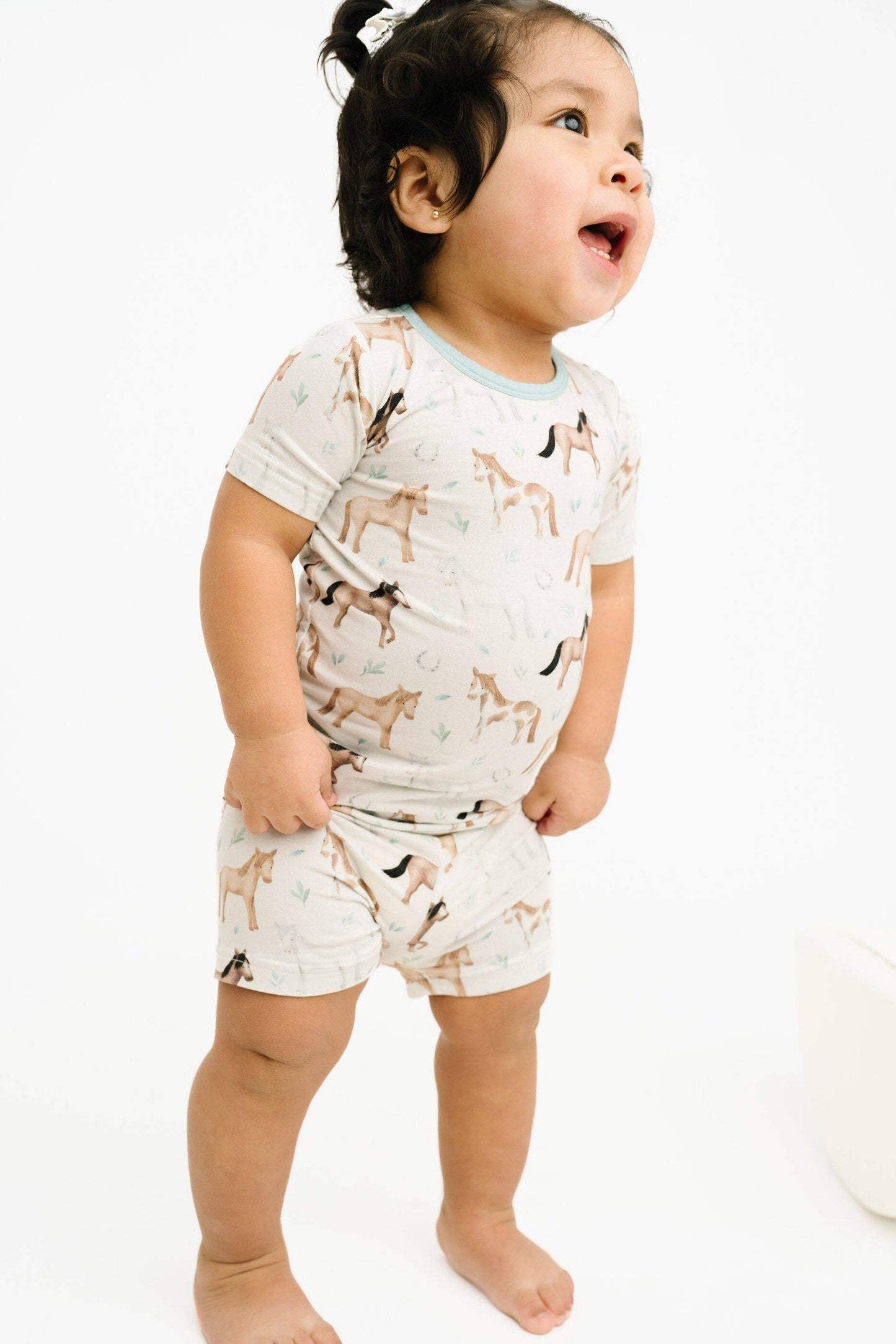 Prairie Gallop Bamboo Shorts Set || Prairie Gallop