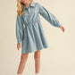 Shirt Dress || Light Chambray