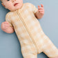 Bamboo Short Romper || Desert Plaid