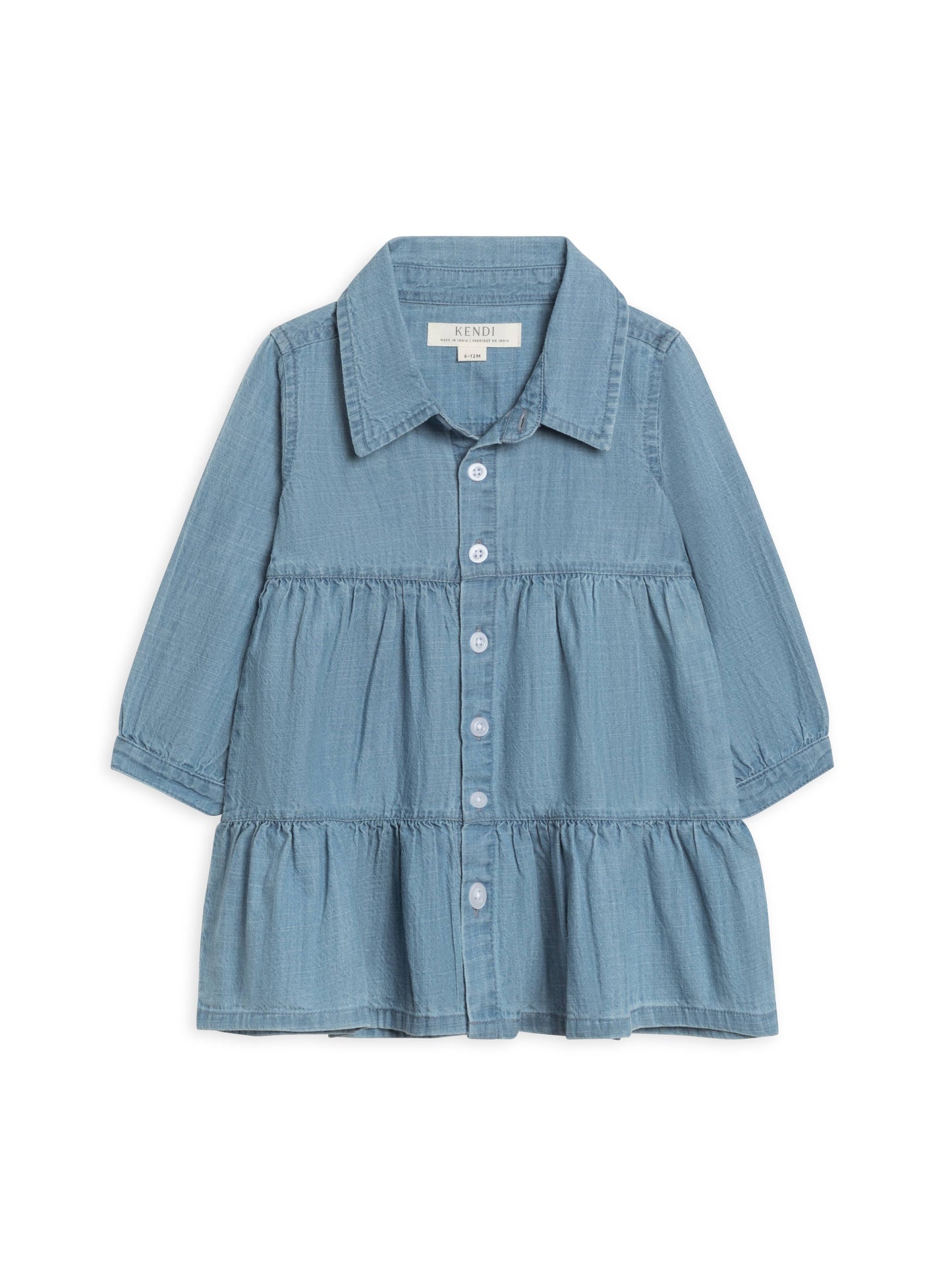 Roxy Chambray Shirt Dress || Medium Chambray