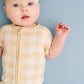 Bamboo Short Romper || Desert Plaid