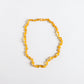 Raw Honey Baltic Amber || Baby Necklace 11"