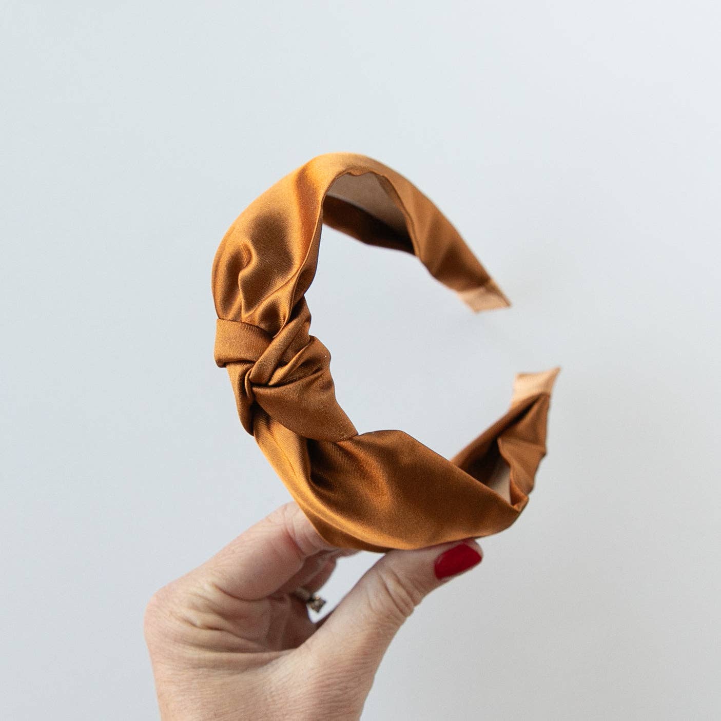 Knotted Headband || Chestnut