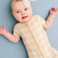 Bamboo Short Romper || Desert Plaid