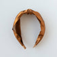 Knotted Headband || Chestnut