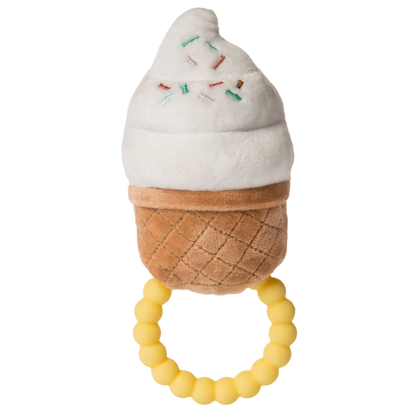 Sweet Soothie || Sprinkly Ice Cream Teether + Rattle