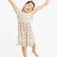 Short Sleeve Bamboo Dress || Garden Glow