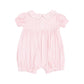 Classic Puff Sleeve Baby Doll Bubble || Pink Gingham
