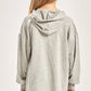 French Terry Hoodie || Heather Grey