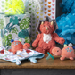 Putty Nursery Neutral Colored Plush Dino Toy