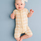 Bamboo Short Romper || Desert Plaid