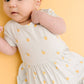Bodysuit Bamboo Dress || Lemon Delight
