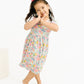 Short Sleeve Bamboo Dress || Garden Glow