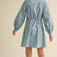 Shirt Dress || Light Chambray