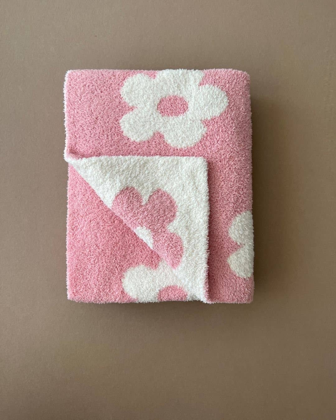 Ultra Plush Blanket || Daisy Pink