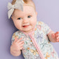 Bamboo Short Romper || Spring Bows