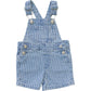Short Overalls || Blue Stripe