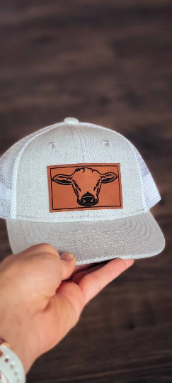 Cow Patch Snapback || Toddler