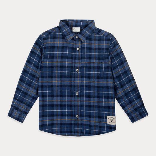 Button Down Shirt || Navy Nightfall