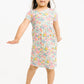 Short Sleeve Bamboo Dress || Garden Glow