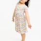 Short Sleeve Bamboo Dress || Garden Glow