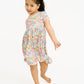 Short Sleeve Bamboo Dress || Garden Glow