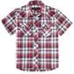 Snap Front S/S Western Shirt || Red Plaid