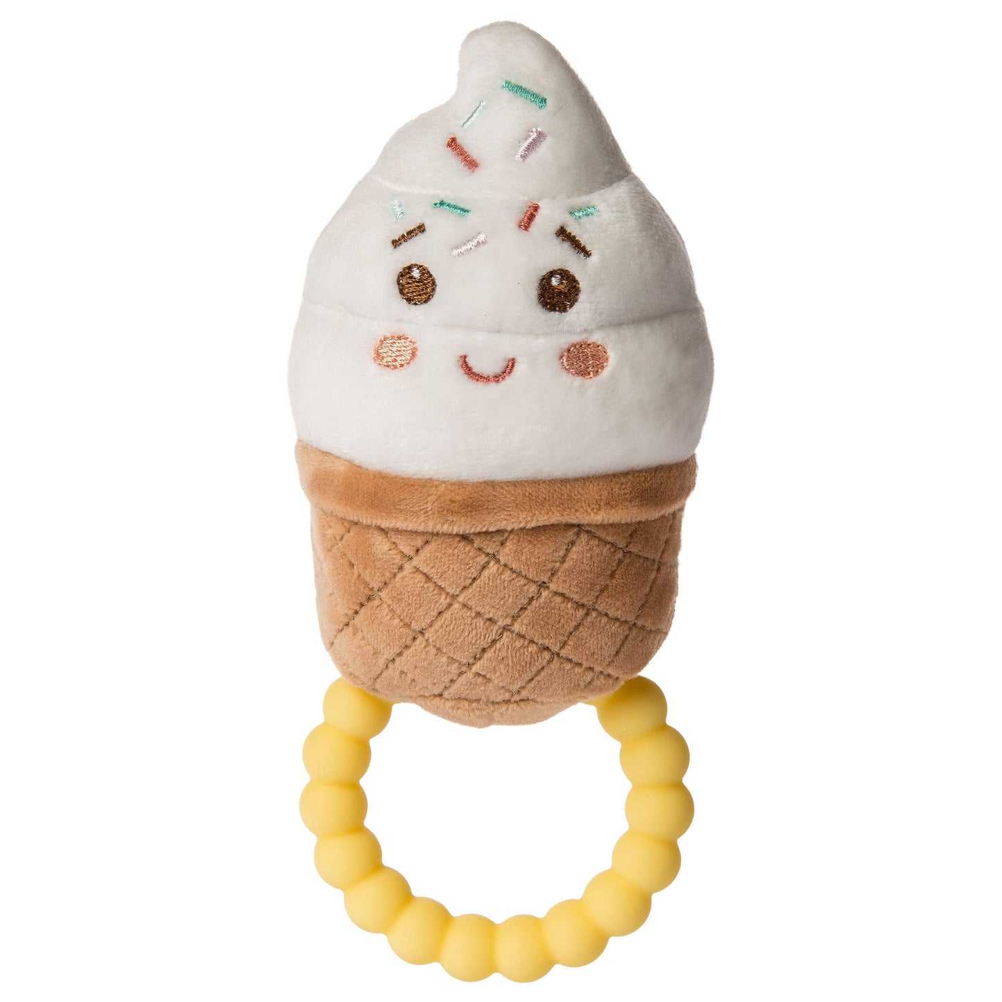 Sweet Soothie || Sprinkly Ice Cream Teether + Rattle