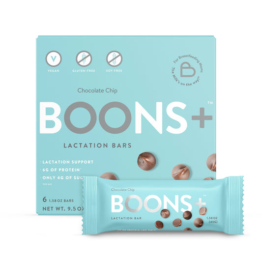 Boons+ Protein Lactation Bars; Chocolate Chip