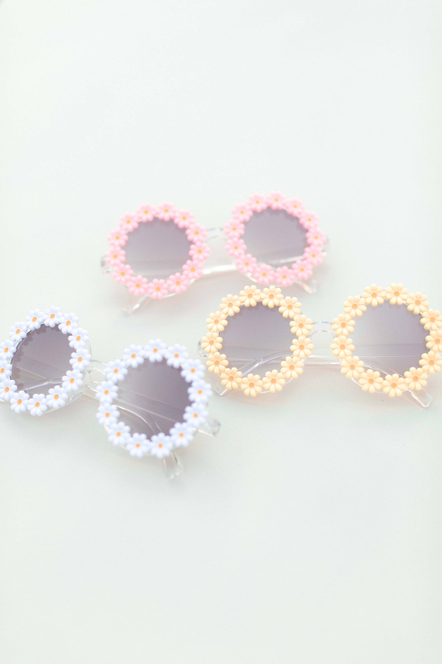 Kids/Toddler Mini Flower Sunnies || Pink