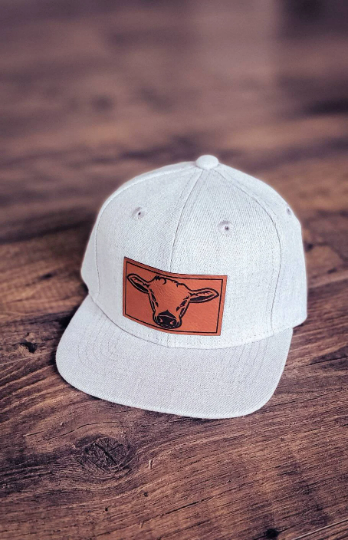 Cow Patch Snapback || Toddler