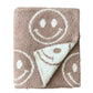 Ultra Plush Blanket || Smiley Latte