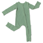 Bamboo Convertible Snap Footie || Sage